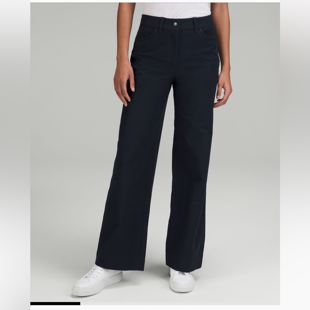 Lululemon City Sleek 5 Pocket Wide-Leg High-Rise Pant *Light Utilitech